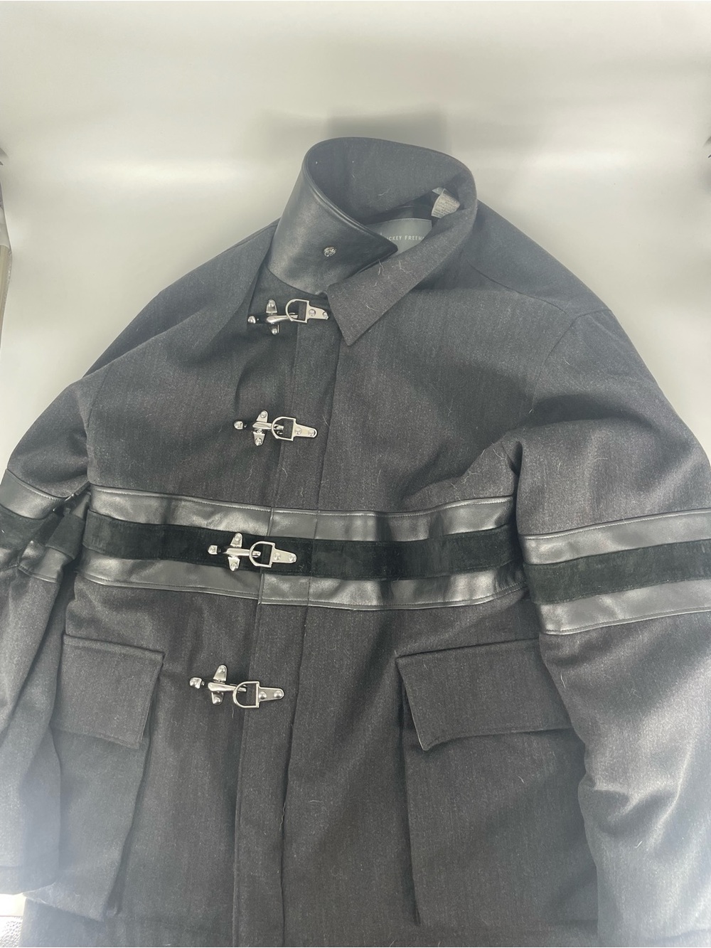 Rare Hickey Freeman x Loro Piana 9/11 Commemorative Fireman Coat